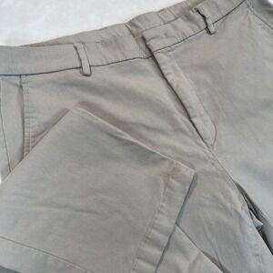 Jos A Bank 36x32 Khaki‎ Traveler Tailored Fit Flat Front Dress Pants